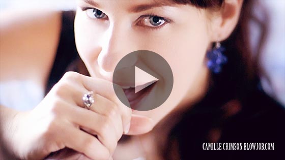 Camille Crimson in The Secret to an Erotic Blowjob